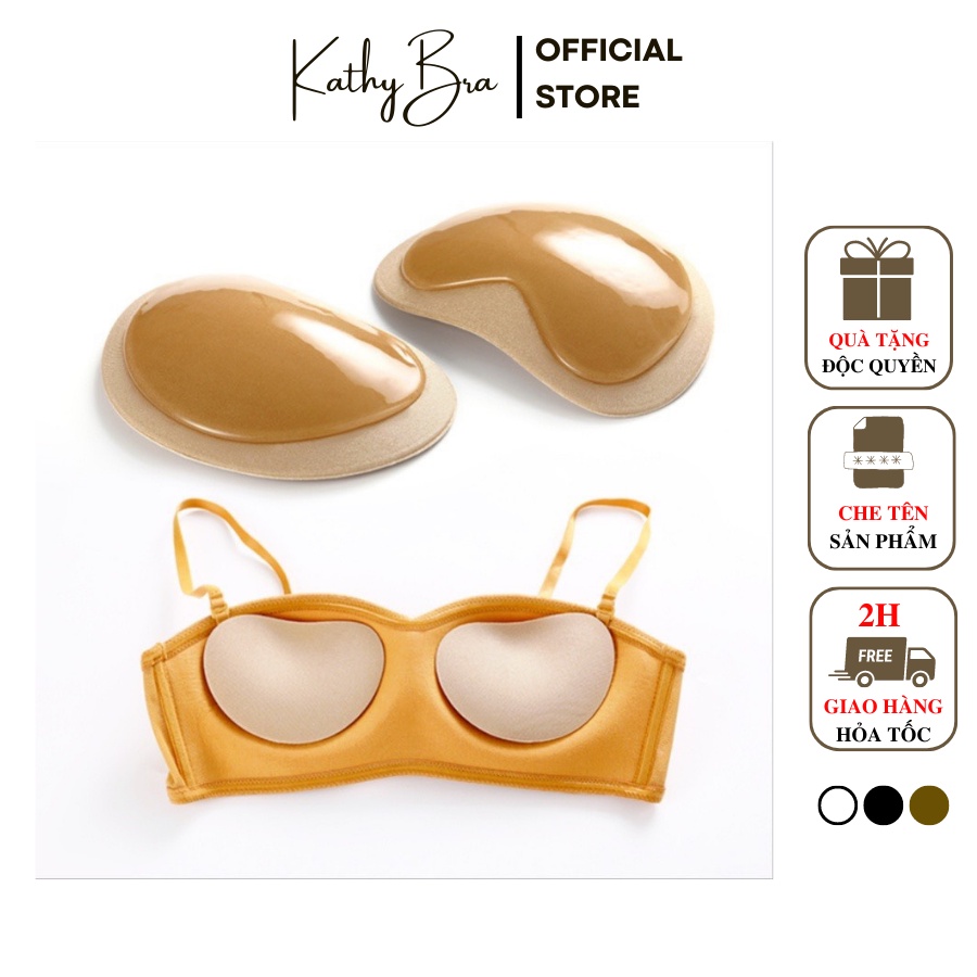 ✨d05✨1 cặp miếng dán độn ngực đệm tim mút độn ngực 2.5 cm sử dụng được nhiều lần