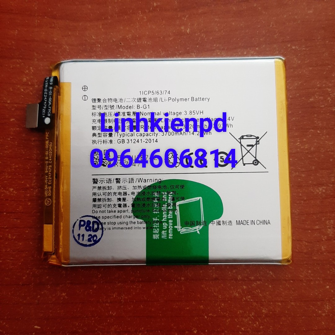 Pin vivo v15 pro