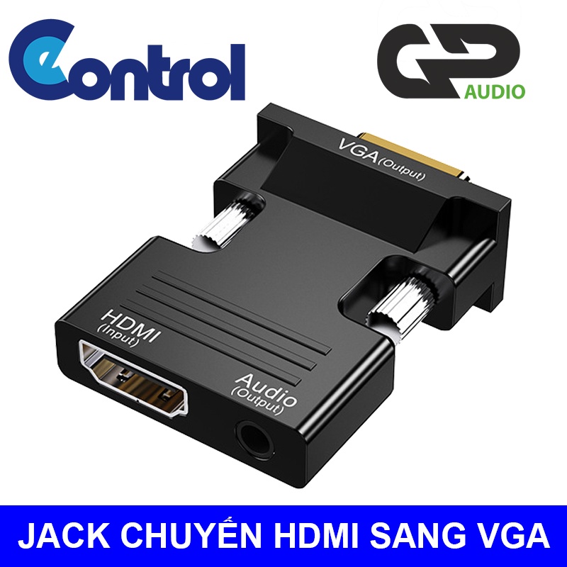 Cáp chuyển hdmi ra vga - bộ chuyển từ hdmi ra vga độ phân giải cao full hd