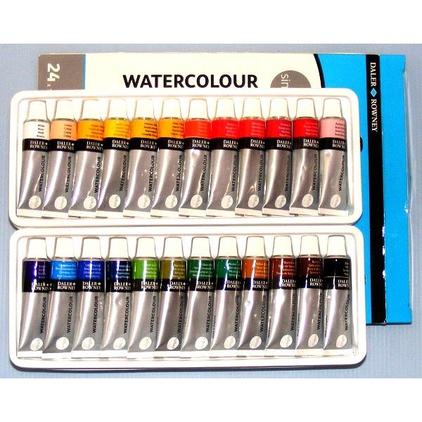 # watercolor daler rowney#màu nước daler rowney-dụng cụ vẽ tâm tâm