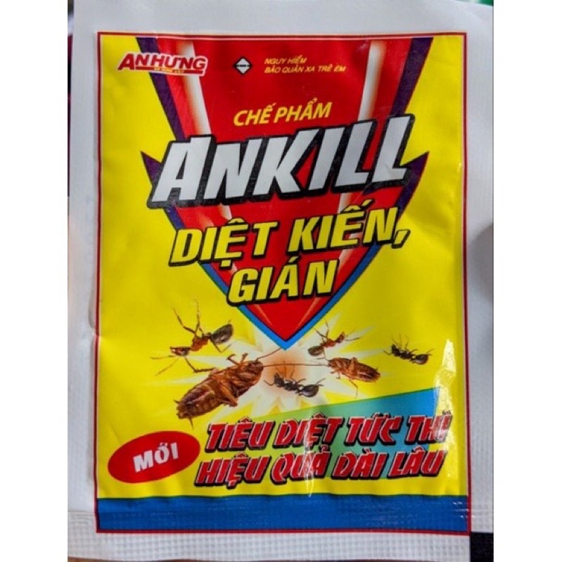Chế phẩm diệt kiến, gián ankill 10g