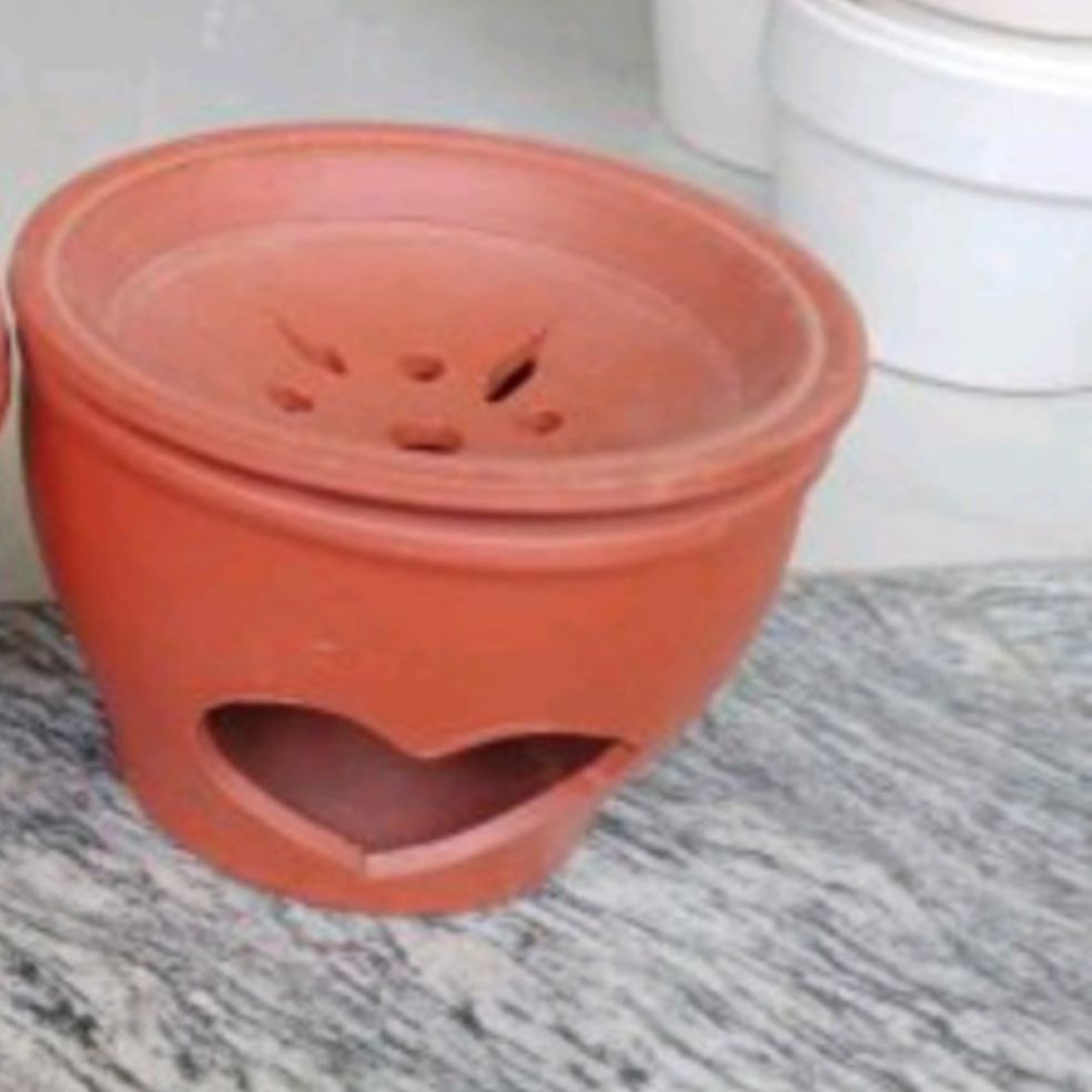 Bếp đất nung xông bồ kết gốm Bát Tràng