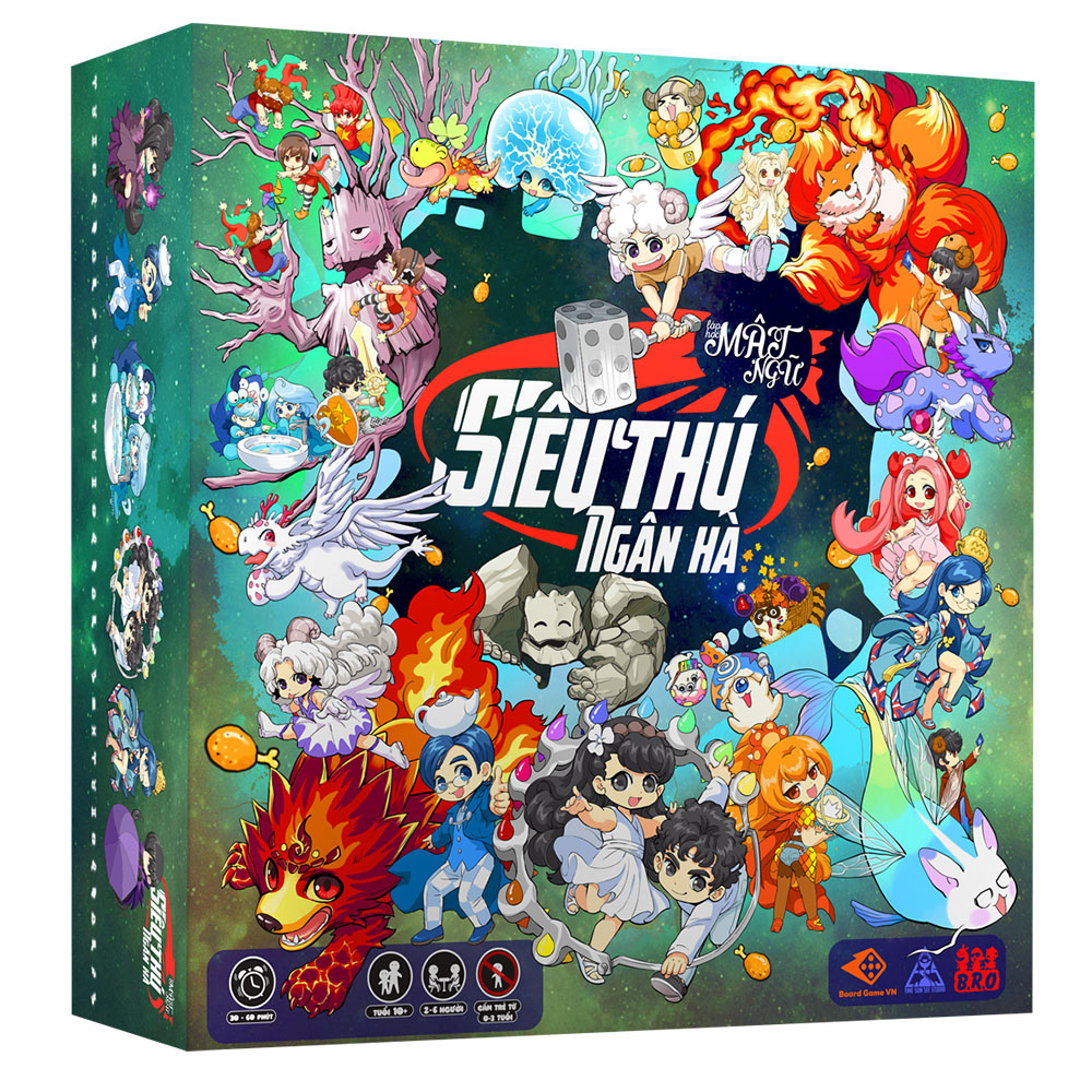 Siêu Thú Ngân Hà - Boardgame Lớp Học Mật Ngữ best seller 2020