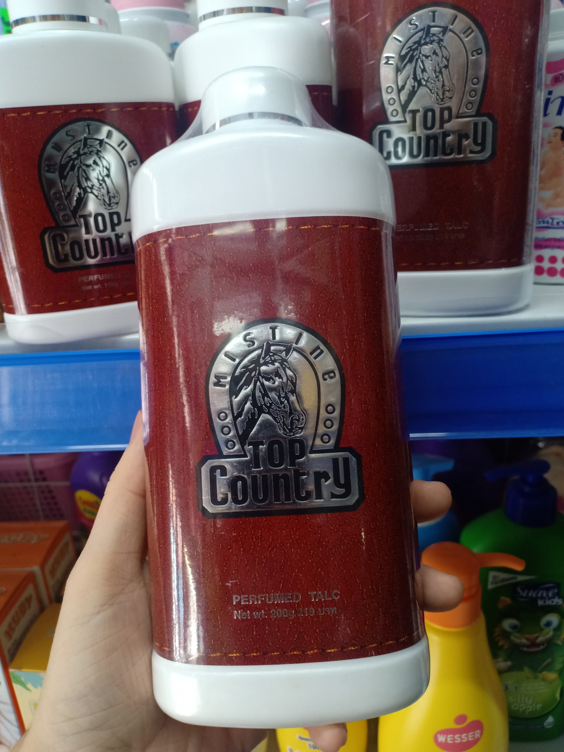 Phấn rôm con ngựa Top Country 200g