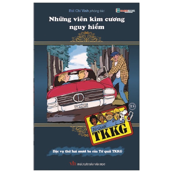 Fahasa - Tứ Quái TKKG - Tập 23: Những Viên Kim Cương Nguy Hiểm