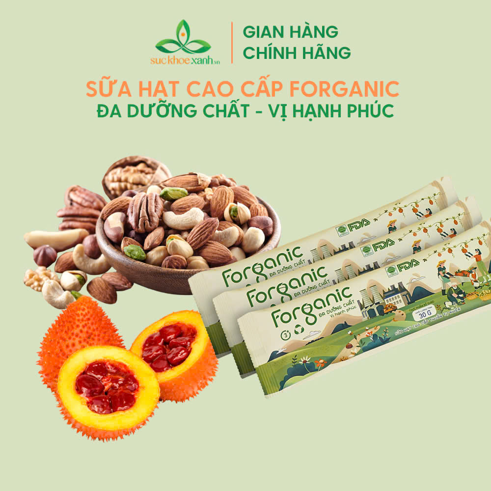 Sữa hạt dinh dưỡng Forganic - Đa dưỡng chất