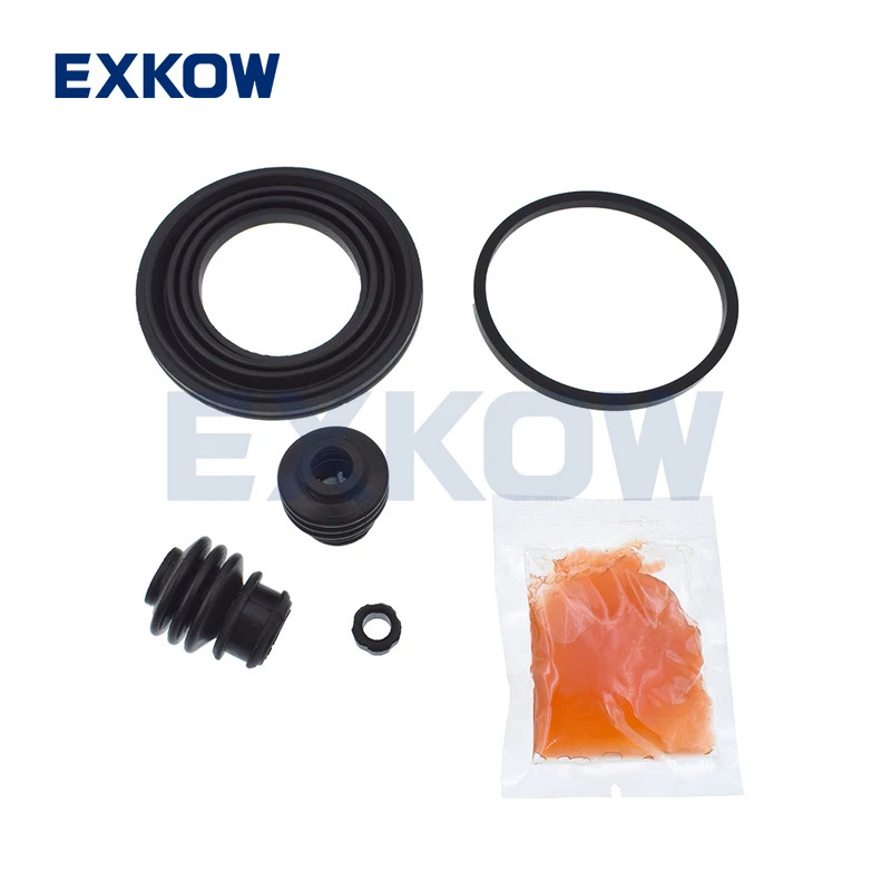 Front Brake Caliper Seal Kit for Mitsubishi ASX RVR Outlander 2 3 Delica Lancer 2007-2017 0475CW5F 4605A259