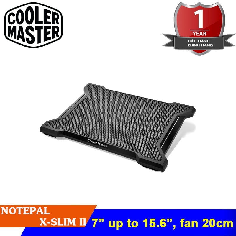 Đế tản nhiệt laptop cooler master - x-slim ii