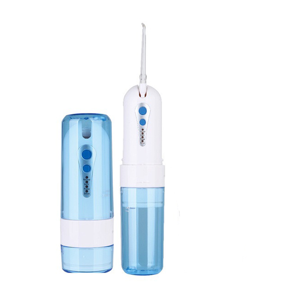 Máy tăm nước vệ sinh răng miệng Water Flosser du lịch cầm tay - 4 Chế độ + 5 Đầu vòi, Chống nước IPX7 - Tăm nước Oral Irrigator - Máy tăm nước oral b