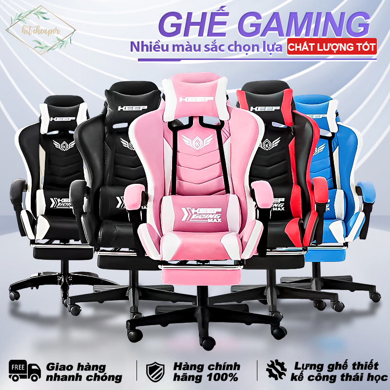 Ghế ngồi chơi game cho nam ghế dùng tại nhà ergonomic ghế ngồi máy tính dễ chịu