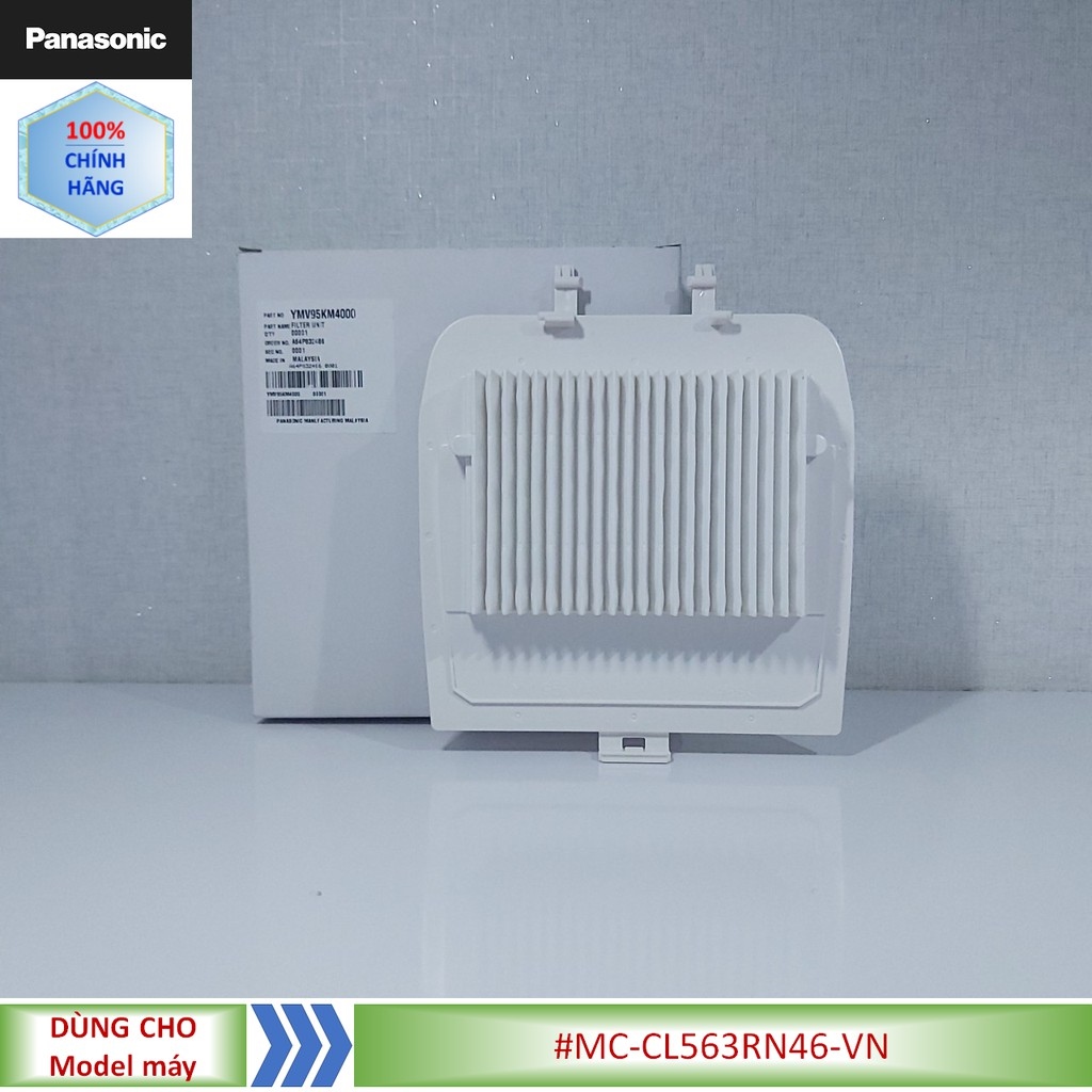 Phụ kiện Bộ lọc bụi máy hút bụi Panasonic model  MC-CL563RN46-VN  MC-CL565KN46-VN