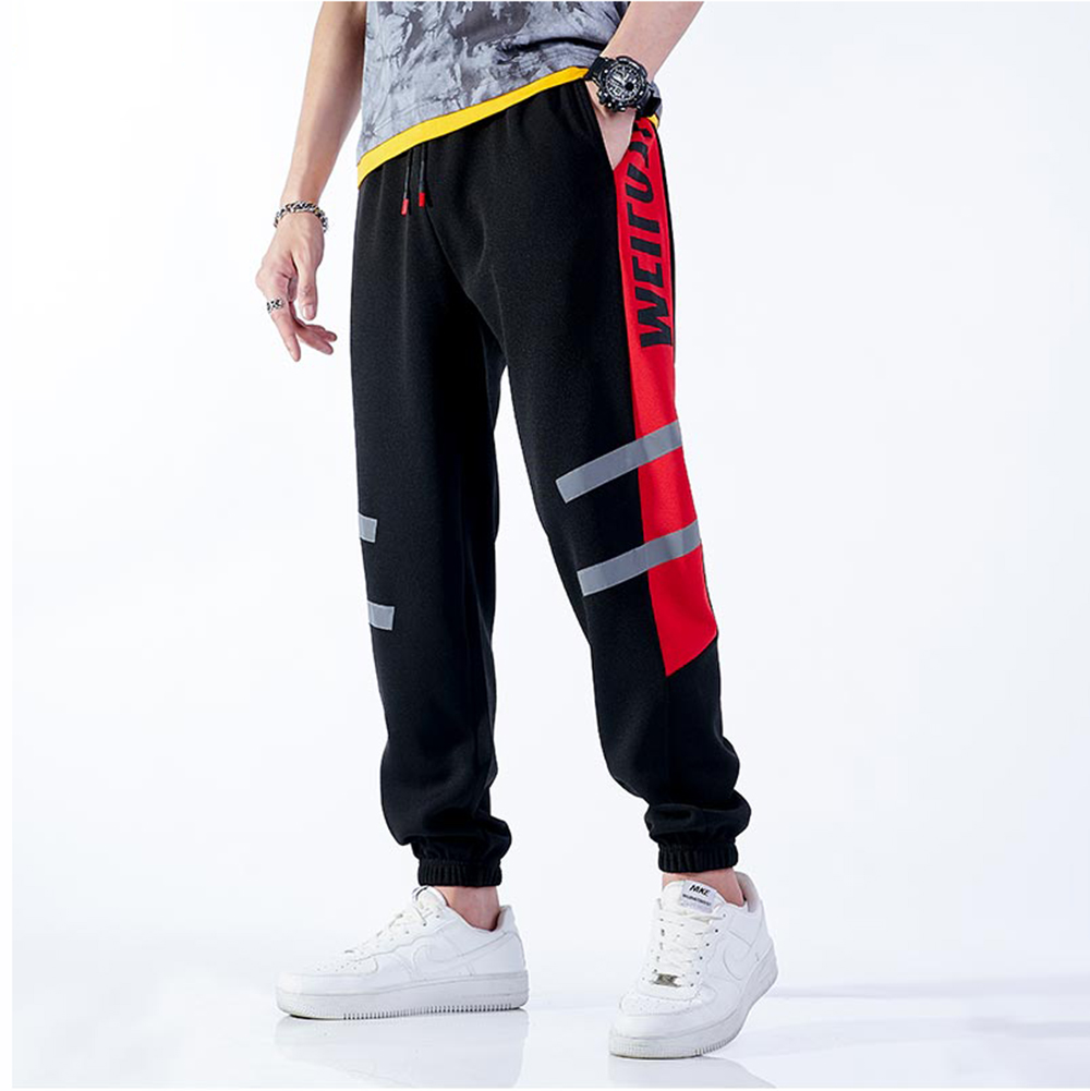 Quần Jogger Thể Thao  Nam Sọc Viền Lớn Phối Hai Sọc Ngang Gối Chữ Bo Ống Trẻ Trung Thời Trang SmartlyGirl JOGGER 9000069