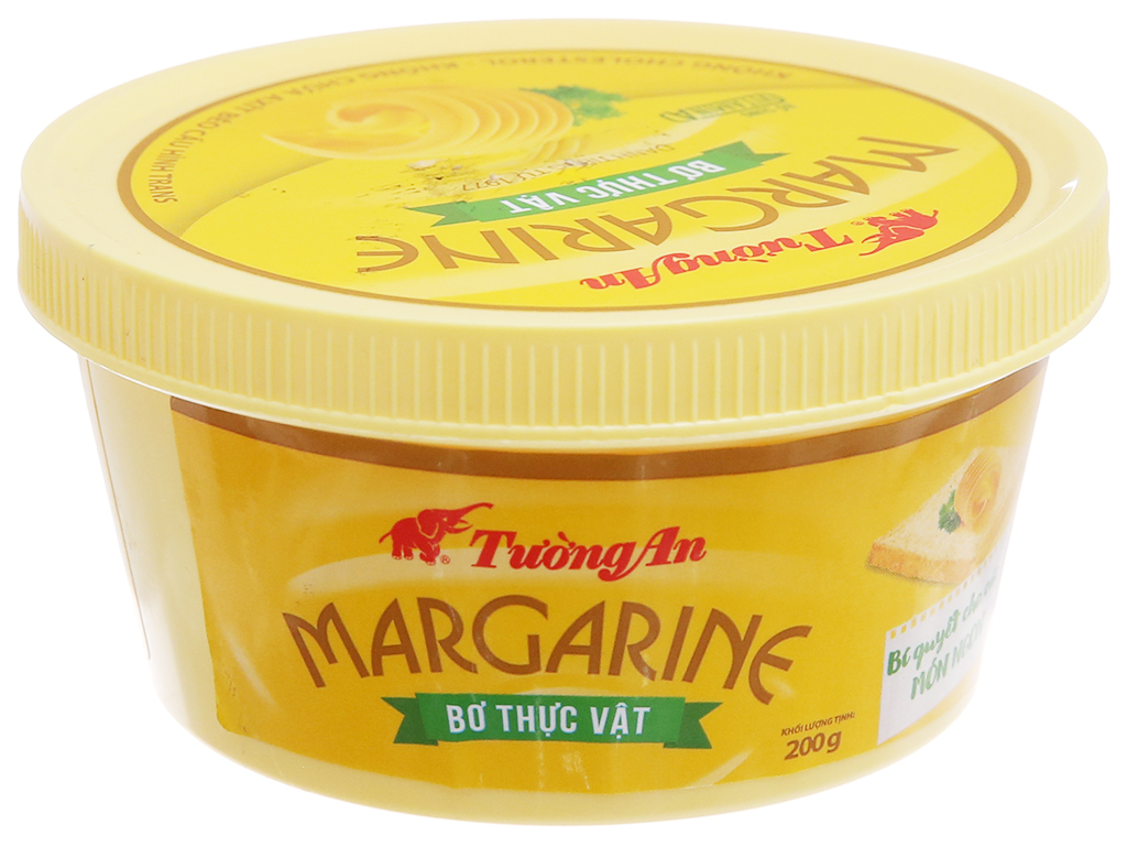 Bơ thực vật Magarine Tường An hũ 200g