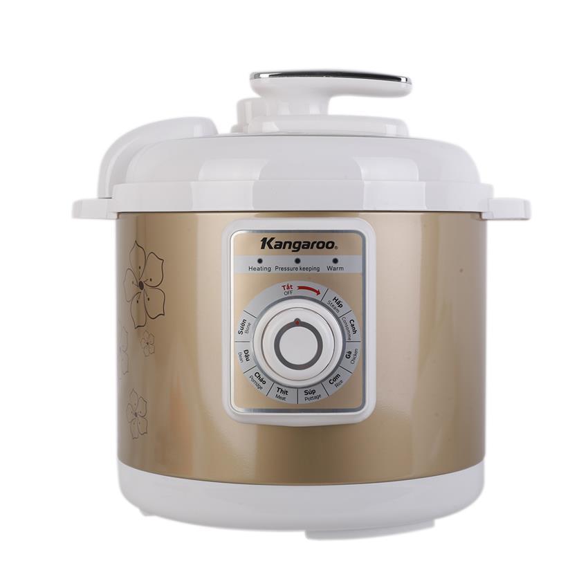 Nồi áp suất điện kangaroo kg137 - hàng chính hãng