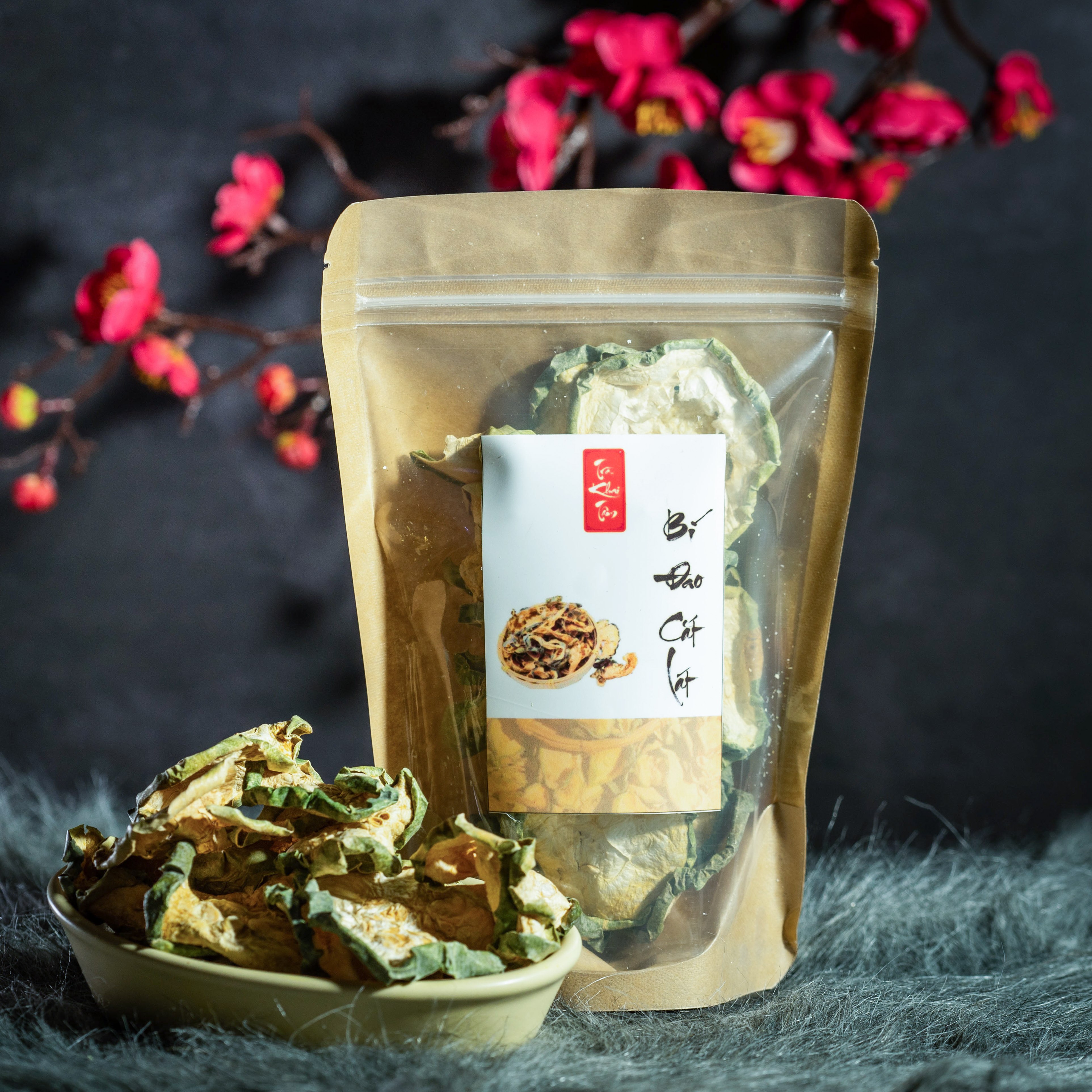 Freeshipmax - bí đao cắt lát khô❤️freeship❤️ bí đao thái lát sấy khô