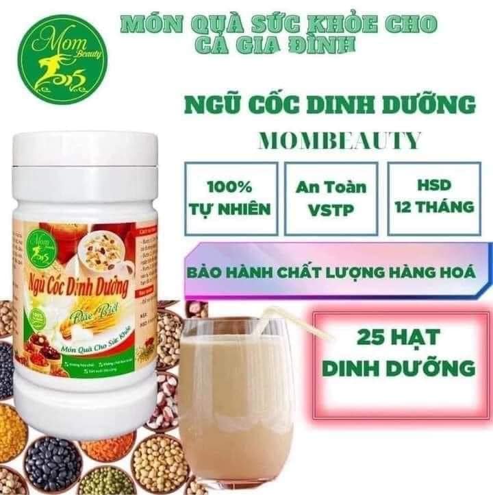 Bột Ngũ Cốc Dinh Dưỡng Mom Beauty 25 Loại Hạt, Ngũ Cốc Dinh Dưỡng Cao Cấp