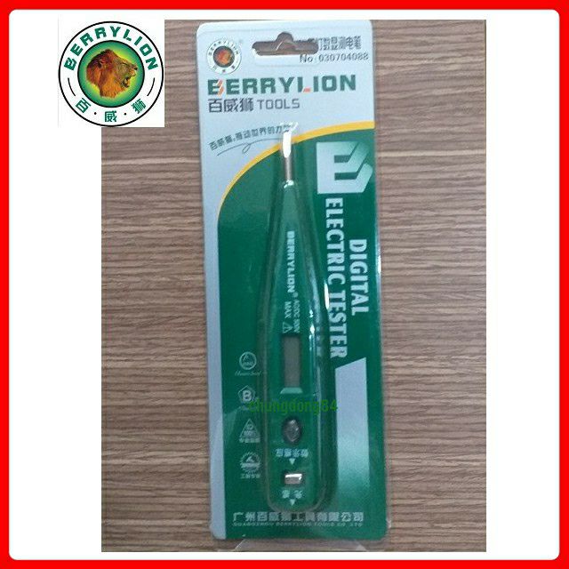 [HCM]BÚT THỬ ĐIỆN ĐIỆN TỬ BERRYLION (CHÍNH HÃNG)