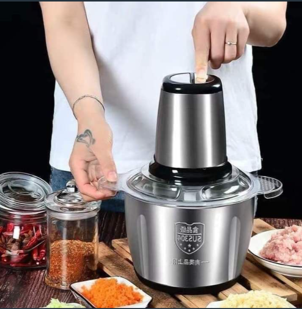 Máy xay thịt đa năng cối xay thịt 304, máy xay đa năng ăn dặm cho bé dung tích 2l
