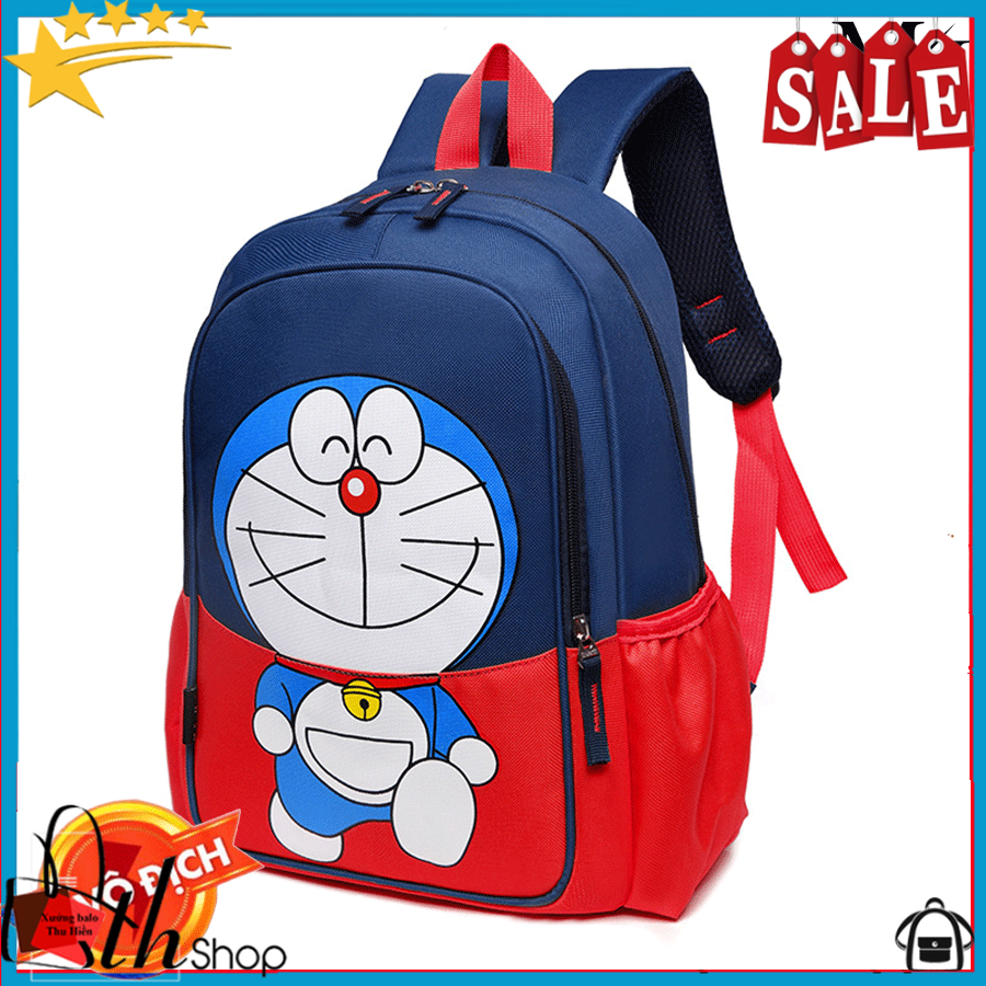[SIZE MẪU GIÁO] Balo đi học cho bé trai hình nha tra doremon siêu hot siêu đẹp cặp sách đi học đi chơi cho trẻ 2-6 tuổi