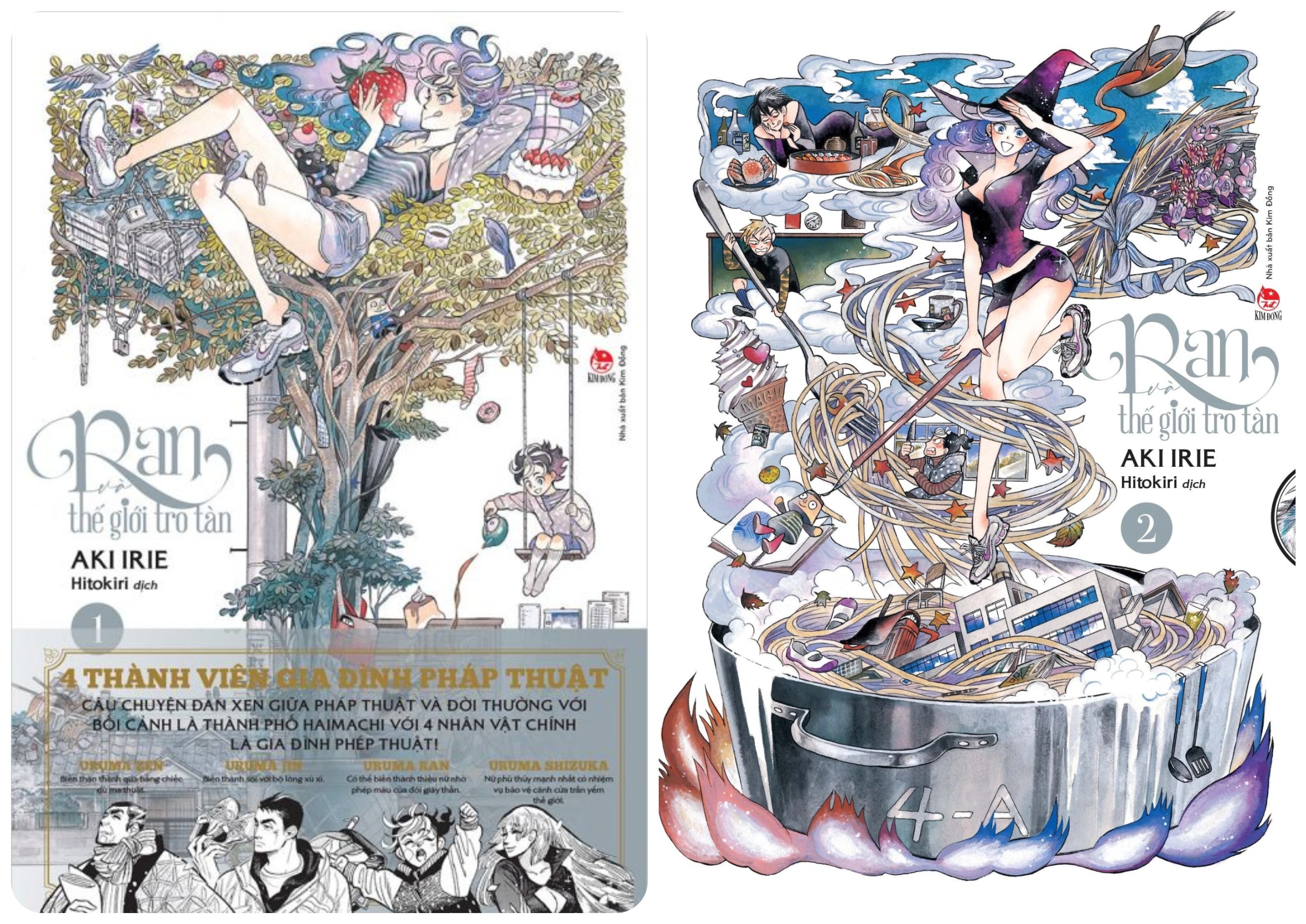 Ran và thế giới tro tàn combo tập 1+2 - tntmanga