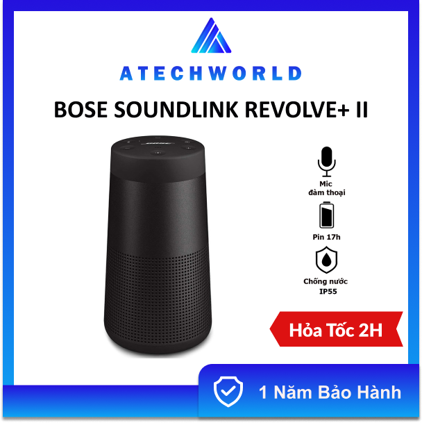 Loa Bluetooth BOSE SOUNDLINK REVOLVE+ II - Hàng Chính Hãng - BH 1 Năm