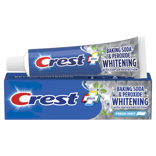 Kem đánh răng Crest Baking Soda & Peroxide Whitening 68g