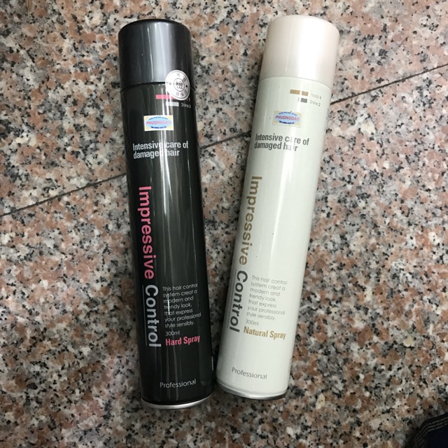 Gôm Xịt Tóc Giữ Nếp thương hiệu Mugens Impressive Control thơm tự nhiên dễ chịu