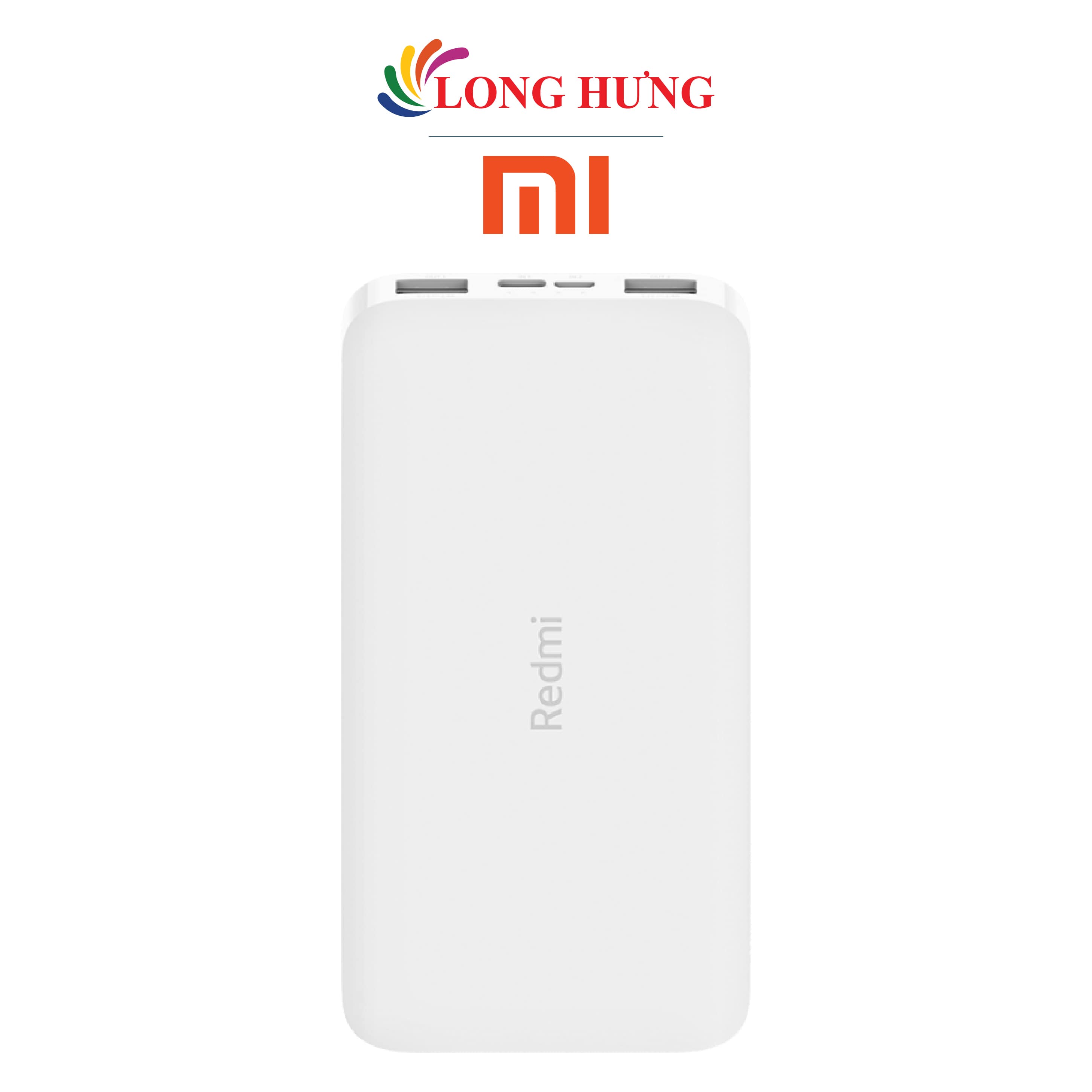 Sạc dự phòng Xiaomi Redmi Type-C 2.4A 10000mAh VXN4286GL PB100LZM - Hàng chính hãng - Thiết kế gọn nhẹ sạc nhanh chóng dung lượng 10000mAh