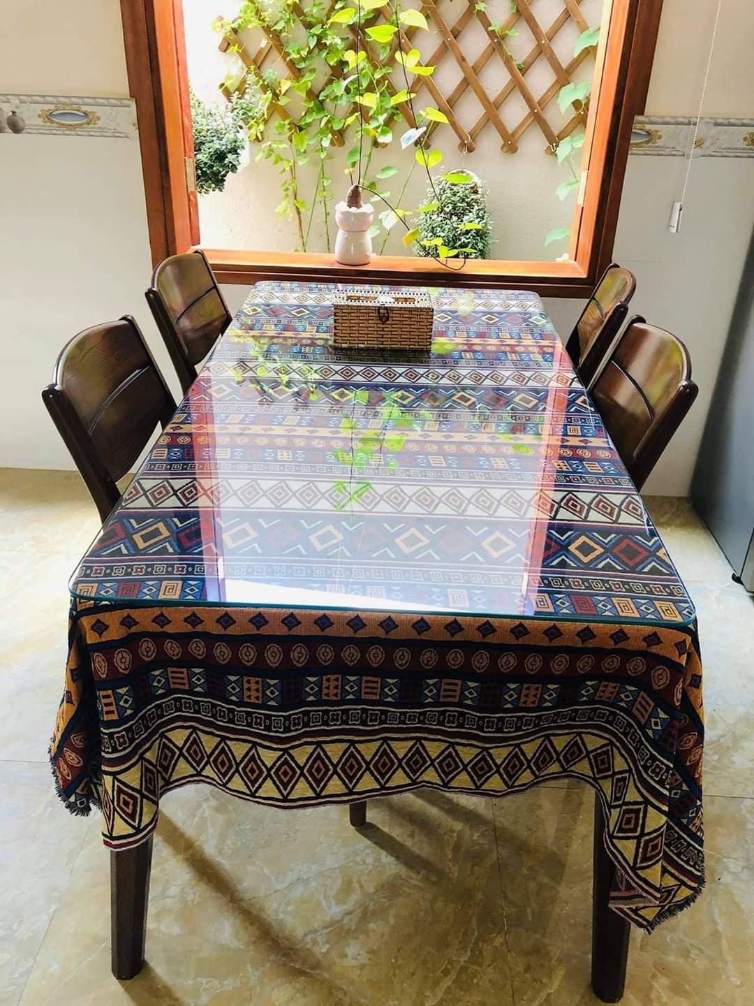 vải thổ cẩm kích thước 2m x1,5m