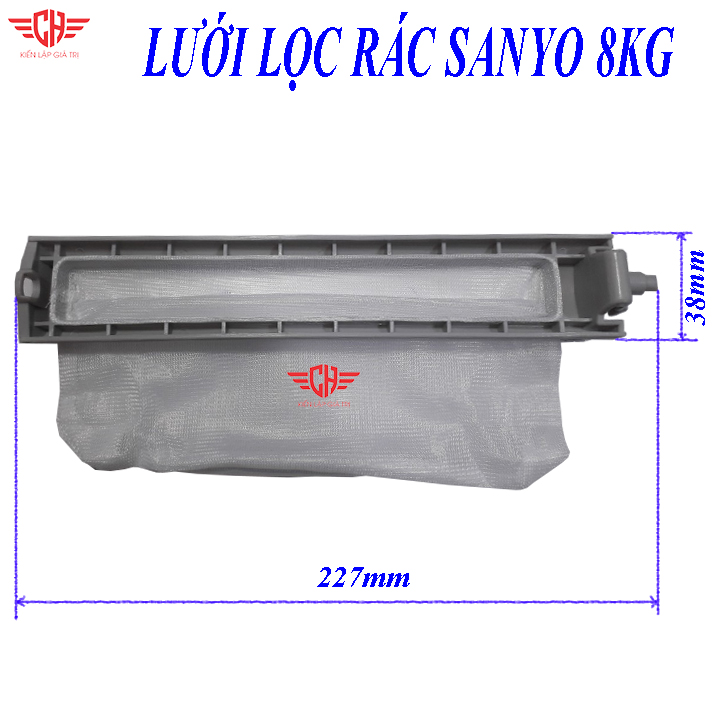 LƯỚI LỌC MÁY GIẶT SANYO 8KG