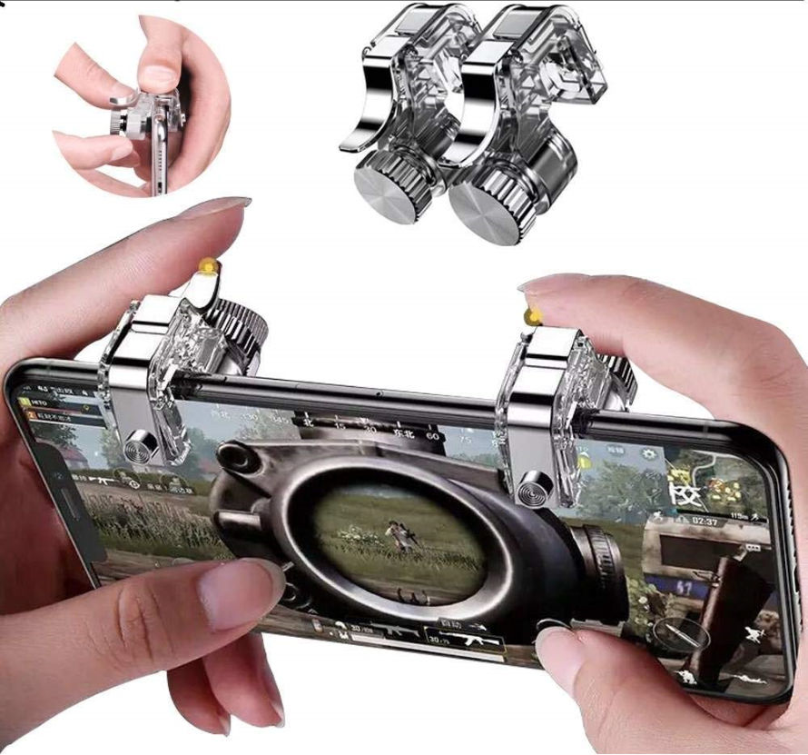 Bộ 2 Nút Bấm Chơi Game Thế Hệ Mới R11 Cho Smartphone – Nút Bấm Cơ R11 Chốt Vặn Trên Điện Thoại – Hỗ Trợ Tất Cả Các Tựa Game- Game Pubg Mobile, Ros, Cross Fire, Free Fire,.. -Thế Giới Sỉ Lẻ 3