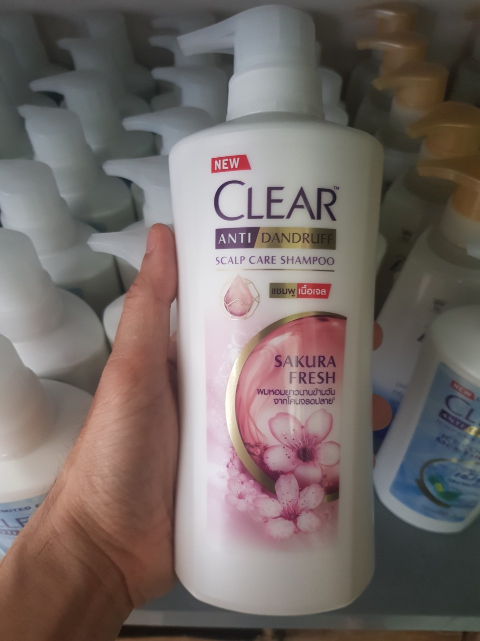 Dầu gội Clear Sakura Fresh Thái Lan 400ml