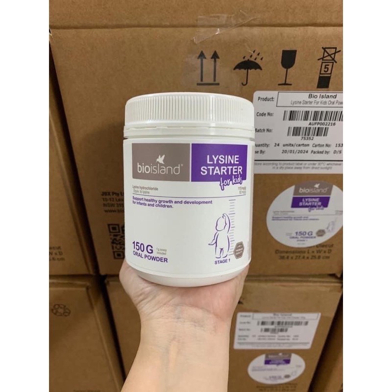 Viên uống lysin bioisland 60v - úc