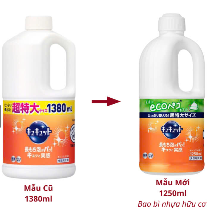 Nước rửa chén kao nhật bản
