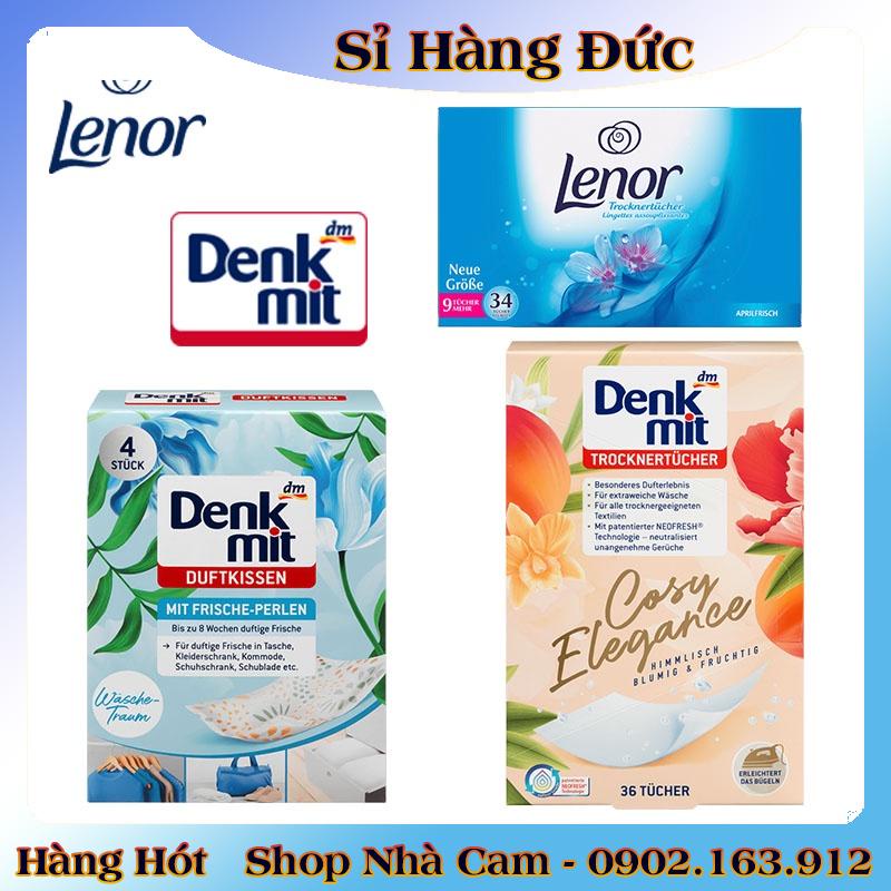 Túi thơm tủ quần áo,giấy thơm quần áo denkmit dùng cho máy sấy, giấy thơm quần áo lenordenkmit hàng chuẩn đức