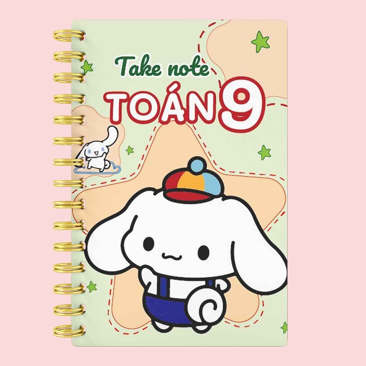 Sổ giấy lò xo take note toán 9 tuanviet books cỡ a5