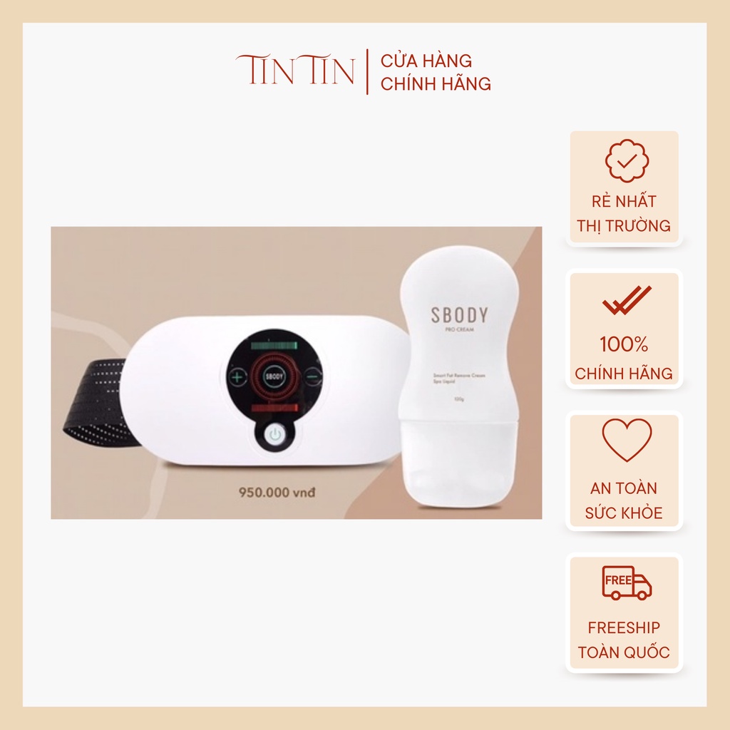 Máy bắn hút mỡ sbody-tặng kem huỷ mỡ sbody pro