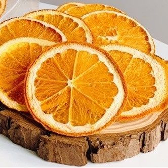 Freeship trà cam vàng thái lát sấy khô; trà cam vàng mỹ cắt lát to tròn decor