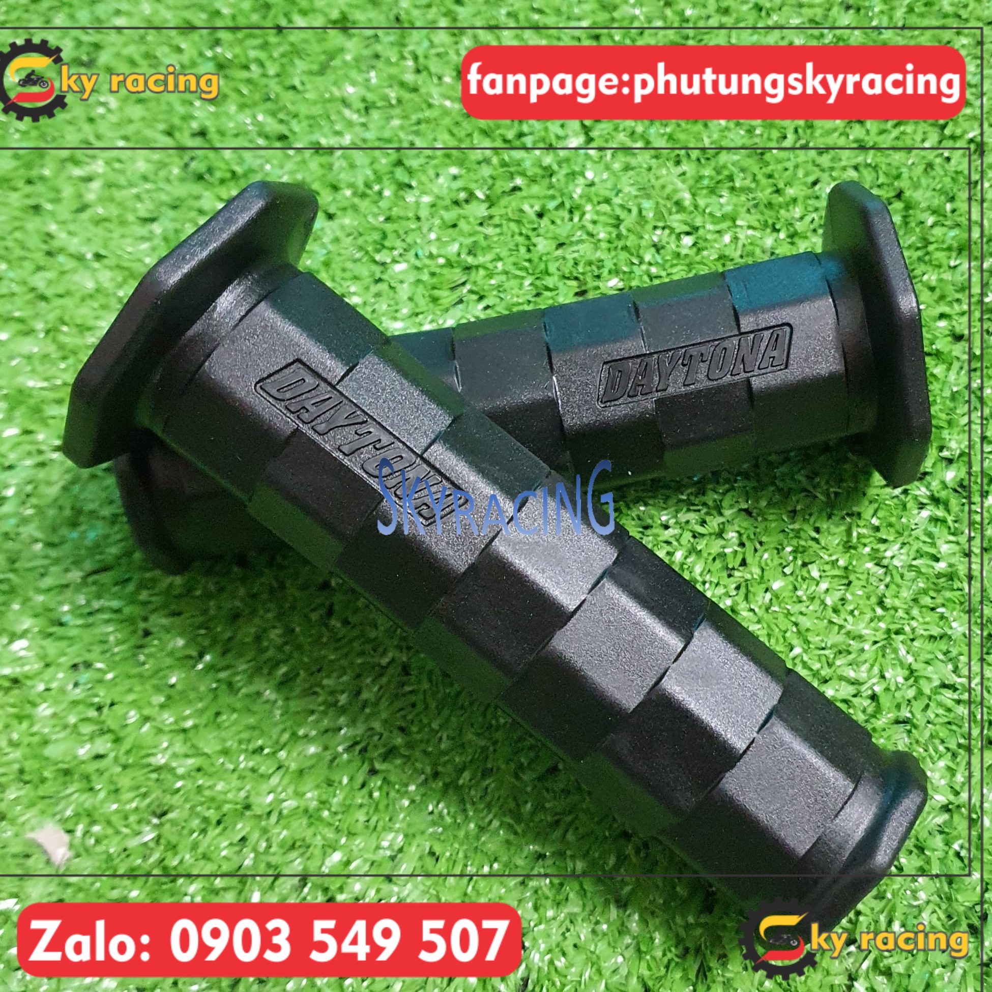Bao tay DAYTONA dùng cho xe máy màu đen