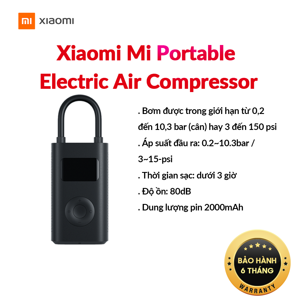 Máy Bơm Đa Năng Xiaomi Mi Portable Air Pump