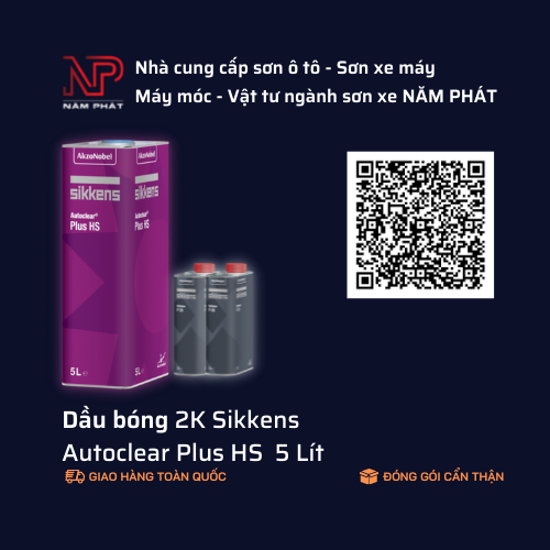 Dầu bóng sikkens plus hs 5 lít