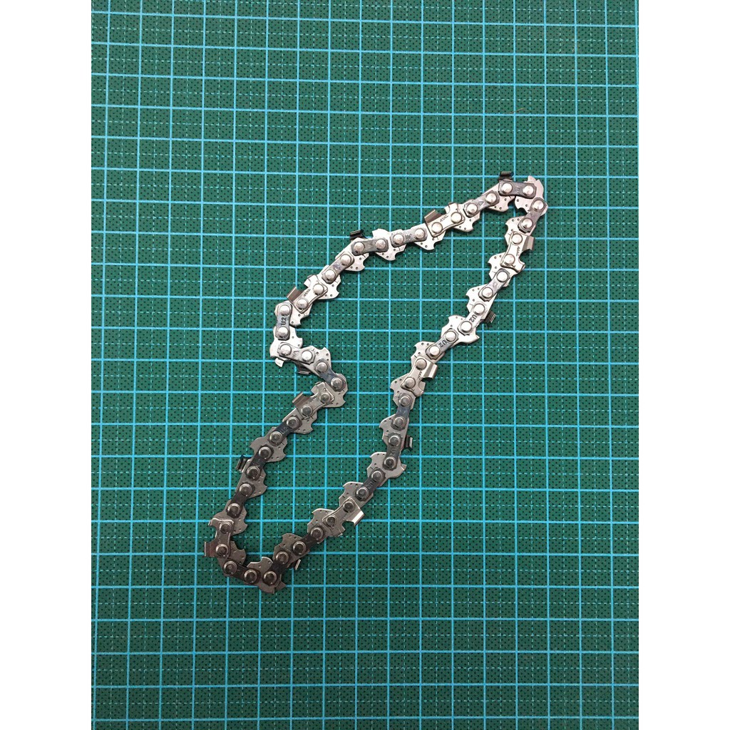 Lưỡi cưa xích của máy cưa xích điện mini cầm tay dùng pin sạc, máy cưa xích pin dùng pin sạc