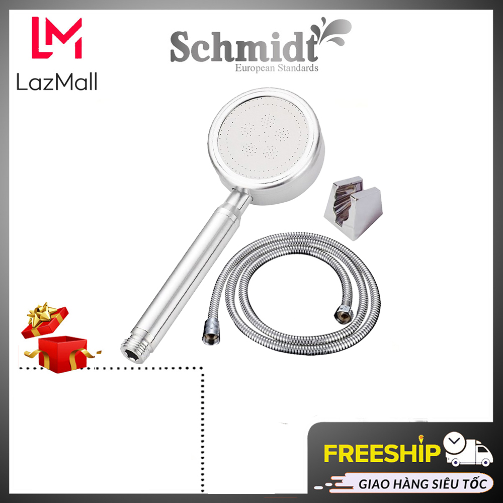 Combo Bộ Bát Sen Tăng Áp + Dây Sen Dài 1.5M Schmidt ST0605 Thiết Kế Kiểu Dáng Hiện Đại Sang Trọng – Hàng Chính Hãng