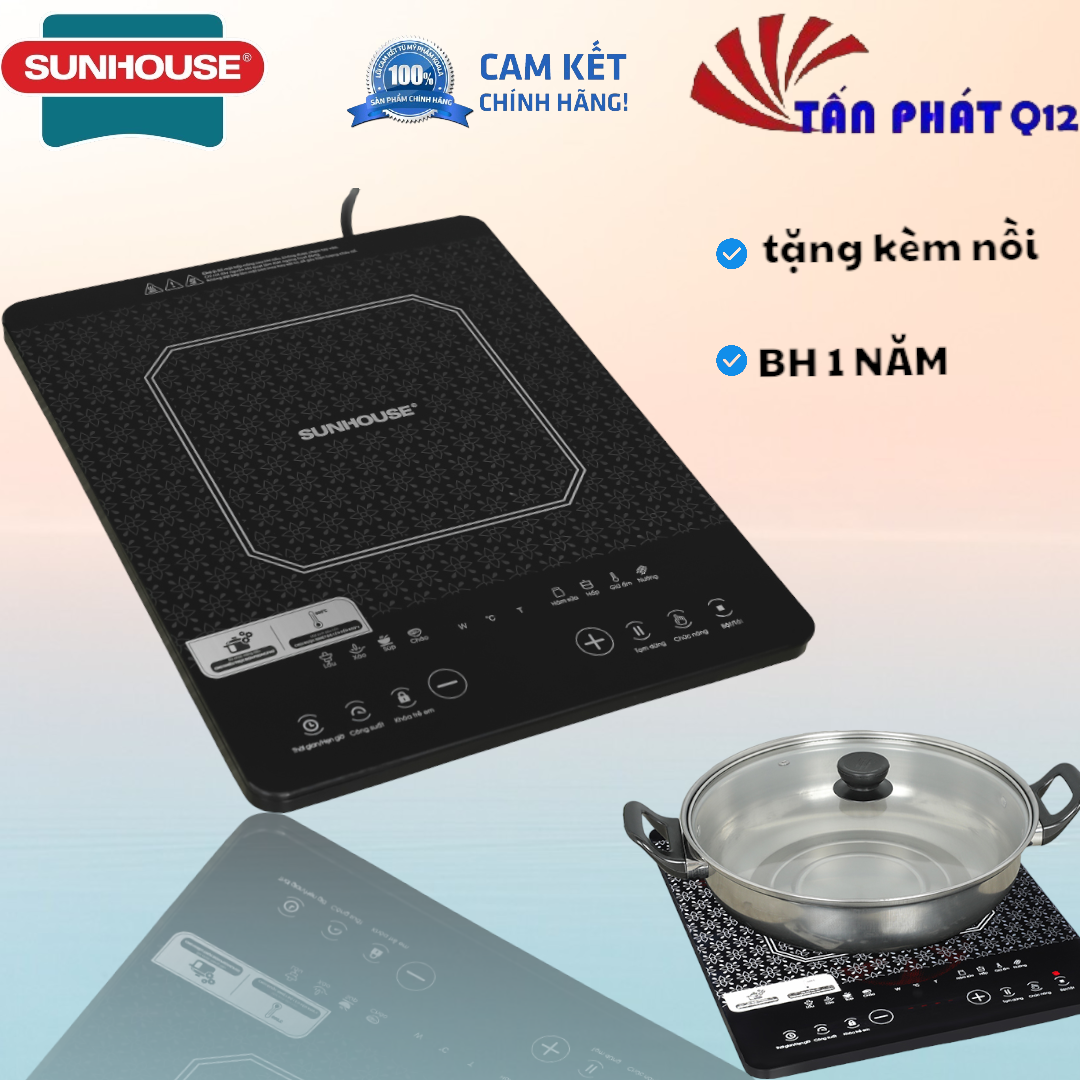 BẾP TỪ SUNHOUSE SHD6802 Giá 840,000 Đồng*Miễn phí vận chuyển