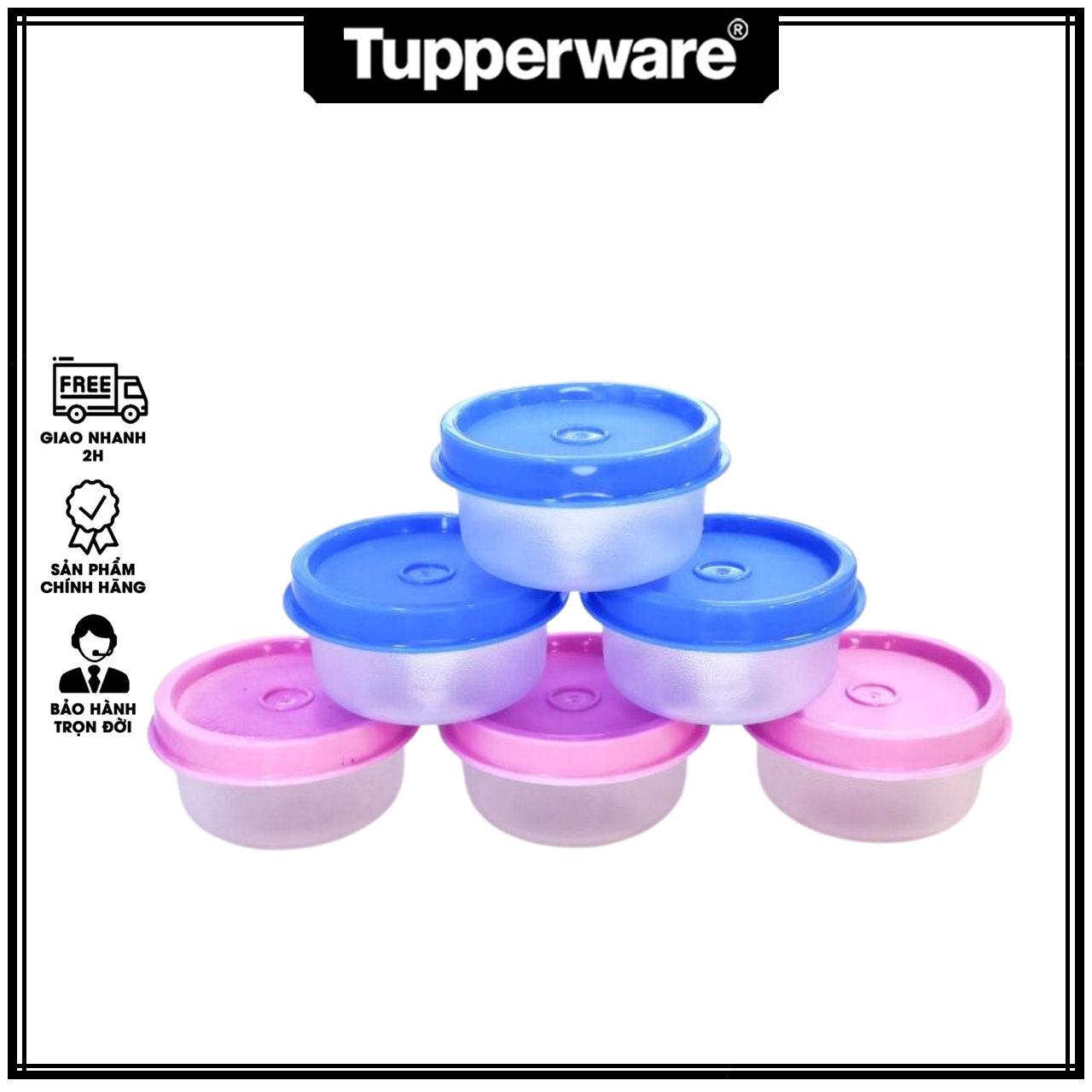 Hộp BQTP Mini Roud Container - Tupperware
