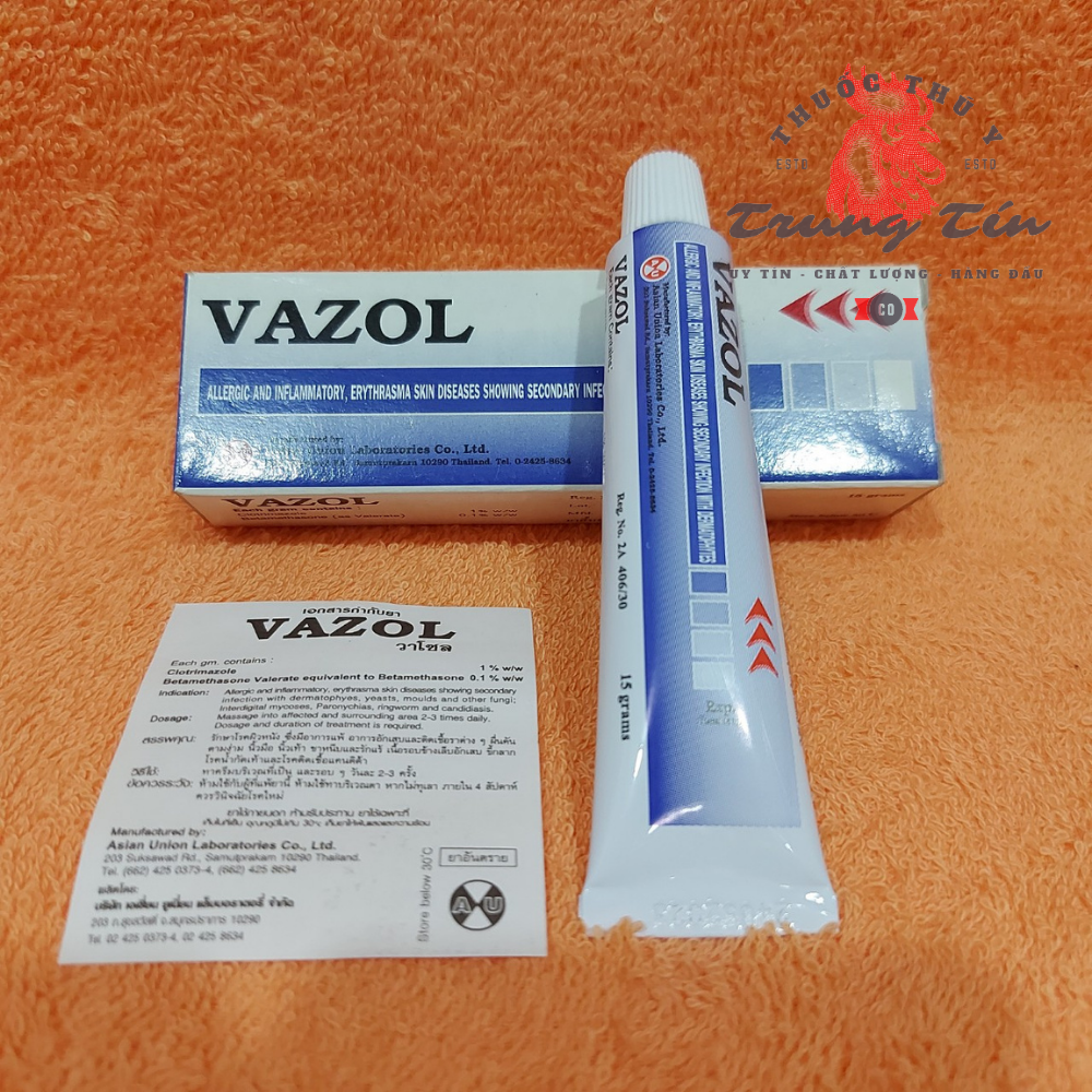 [HCM]VAZOL - típ bôi lác gà đá - siêu hiệu quả THÁI LAN - COMBO 1 típ / 15gram , thuốc gà đá , thuoc ga