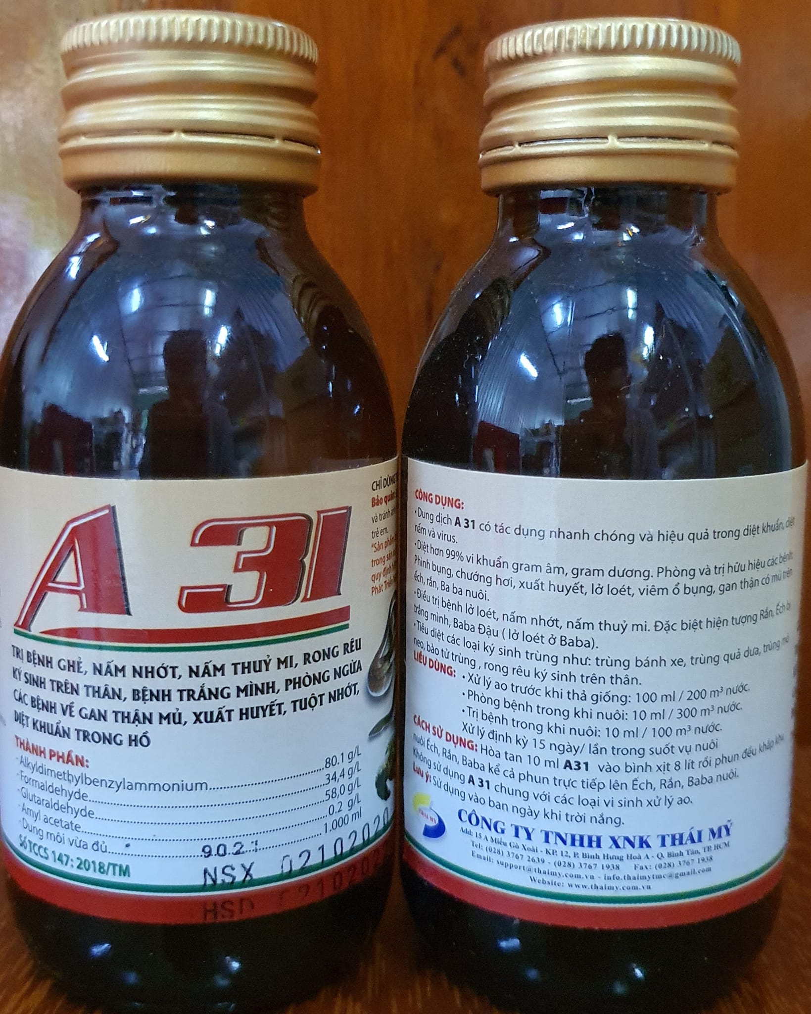 A31 - nấm, ký sinh trùng cho lươn, ếch, baba, rùa, cá chạch