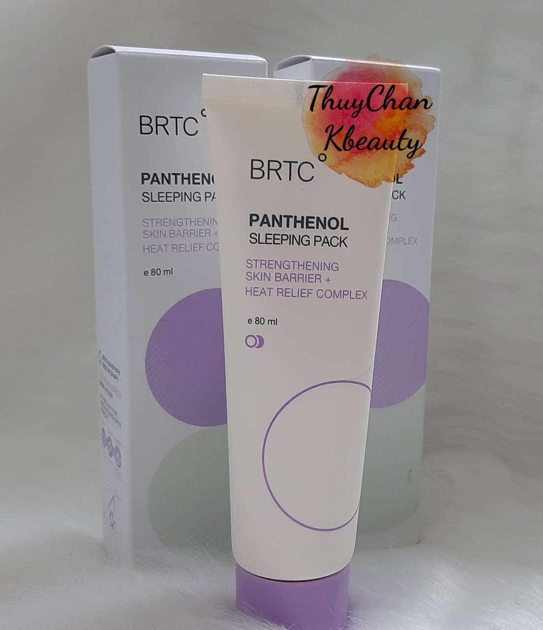 MS16 Mặt nạ ngủ dưỡng trắng da BRTC Panthenol Sleeping Pack 80ml