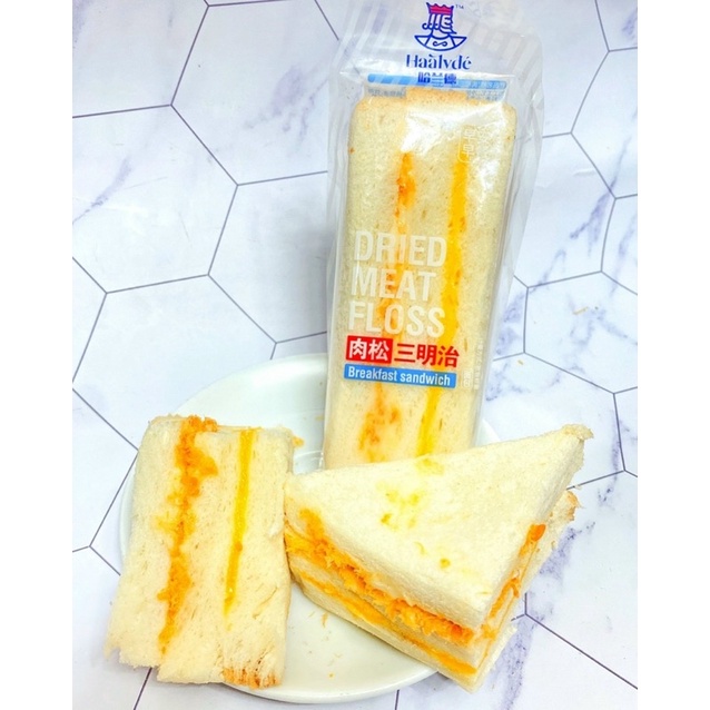 Sandwich toast phô mai bơ ruốc
