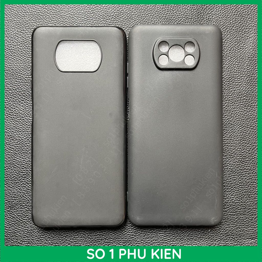 Ốp lưng xiaomi poco x3 nfc / poco x3 pro dẻo đen bảo vệ cam bền đẹp